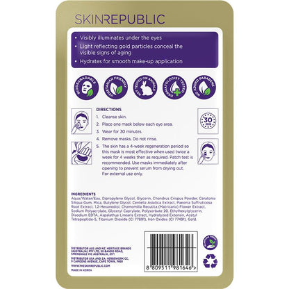 Skin Republic 24k Gold Under Eye Patches