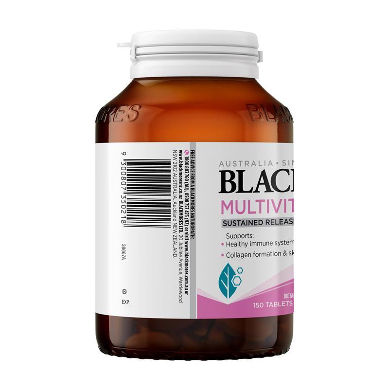 Blackmores Multivitamin For Women Sustained Release 150 Tablets Exclusive Size