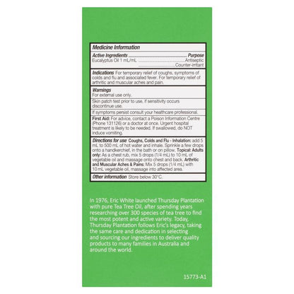 Thursday Plantation 100% Pure Eucalyptus Oil 200ml