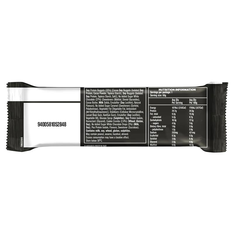 Musashi Protein Crisp White Choc Cookies & Cream 60g
