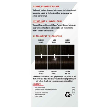 Schwarzkopf Live Colour Permanent 4.0 Medium Brown