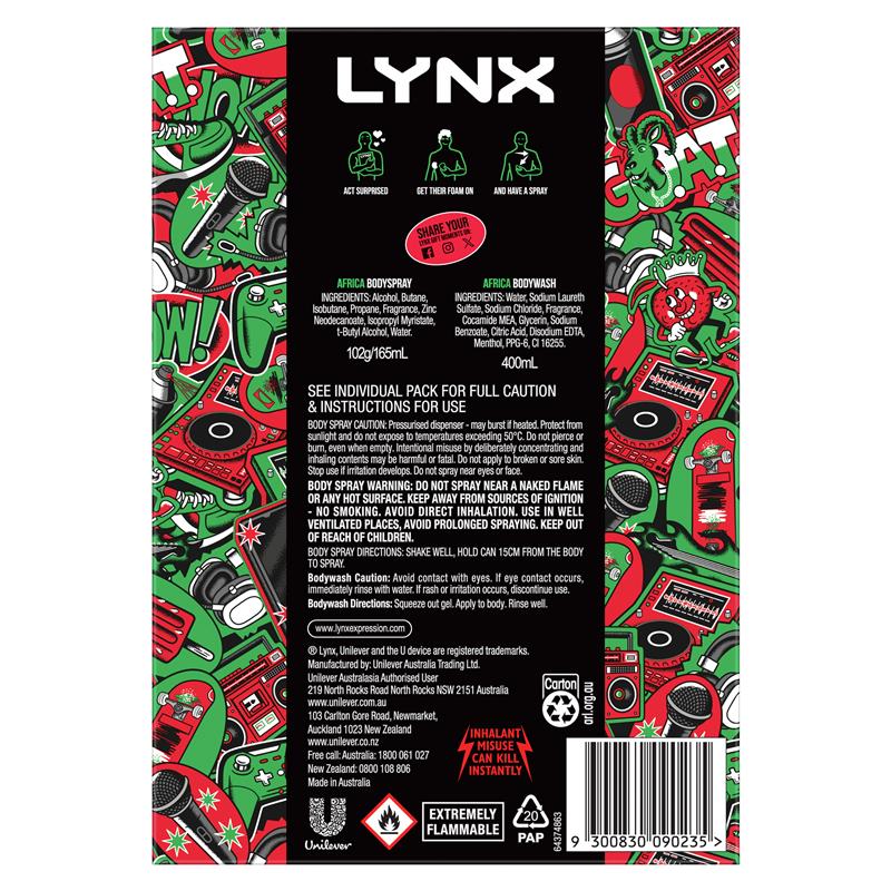 Lynx Duo Africa Gift Set