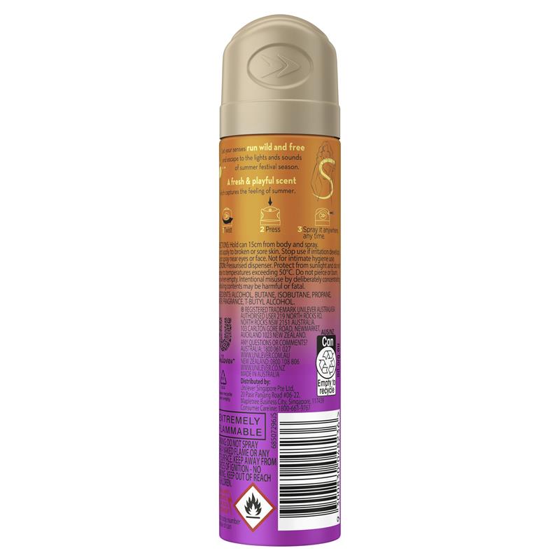 Impulse Body Spray Festival 75ml