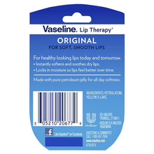 Vaseline Lip Balm Original Tub 7g
