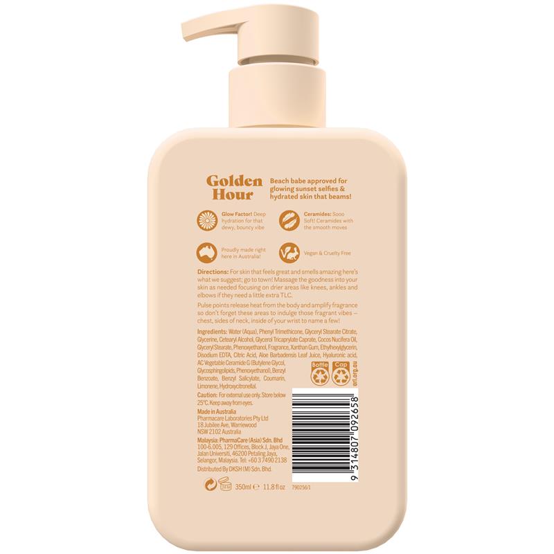 Redwin You Golden Hour Vanilla Bean & Pistachio Body Lotion 350ml