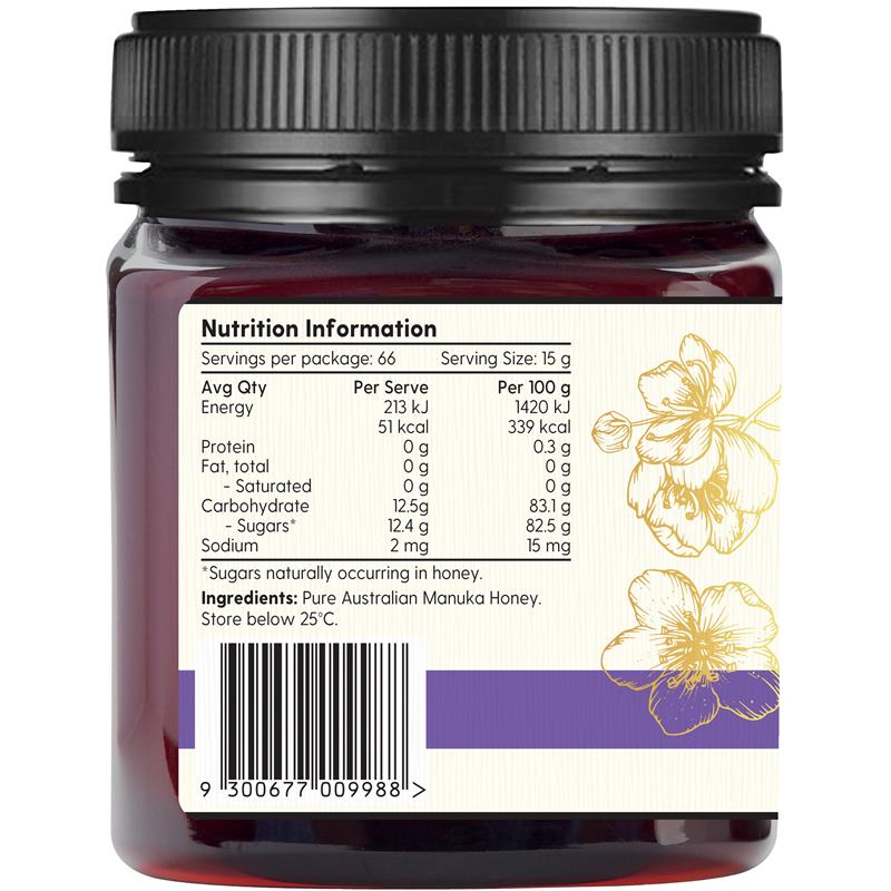 Barnes Naturals Australian Manuka Honey 1kg MGO 100+