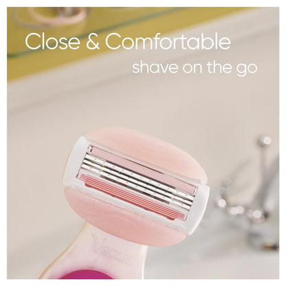 Gillette Venus Comfortglide White Tea Mini Razor + 1 Blade