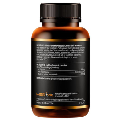 GO Healthy Bioactive Curcumin 60 Hard Capsules