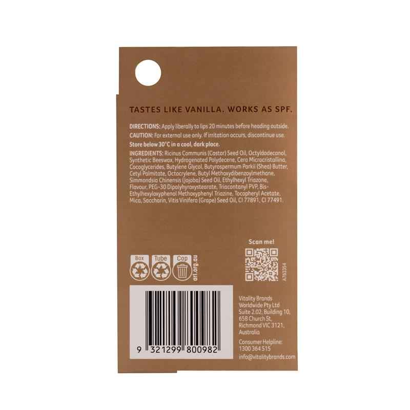 Cancer Council Lip Balm SPF50+ Vanilla Glaze 15g