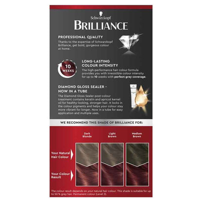 Schwarzkopf Brilliance 43 Red Passion New