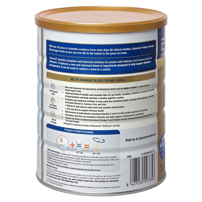 Glucerna Vanilla 850g