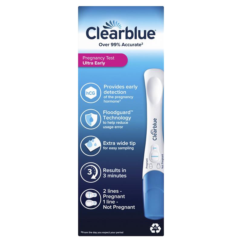 Clearblue Pregnancy Test Ultra Early 3 Tests