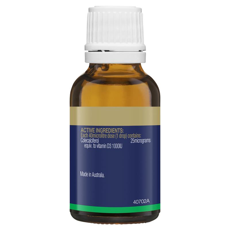 Bioceuticals D3 Drops Forte 20ml New - GimmeNow