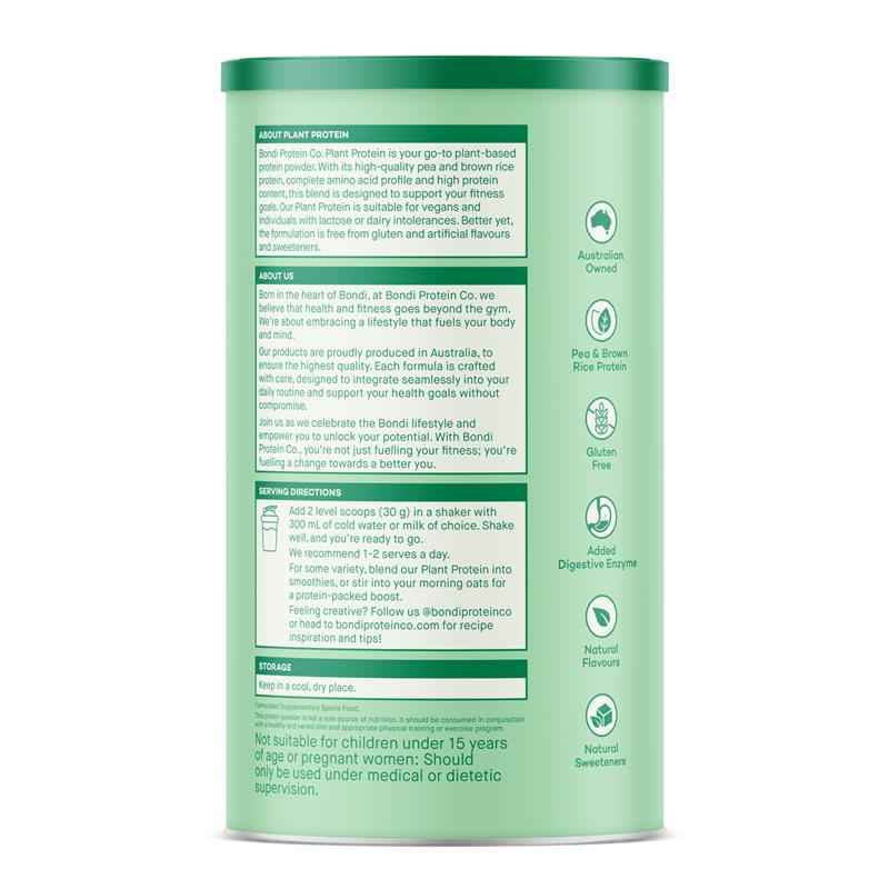 Bondi Protein Co. Plant Protein Salted Caramel 800g