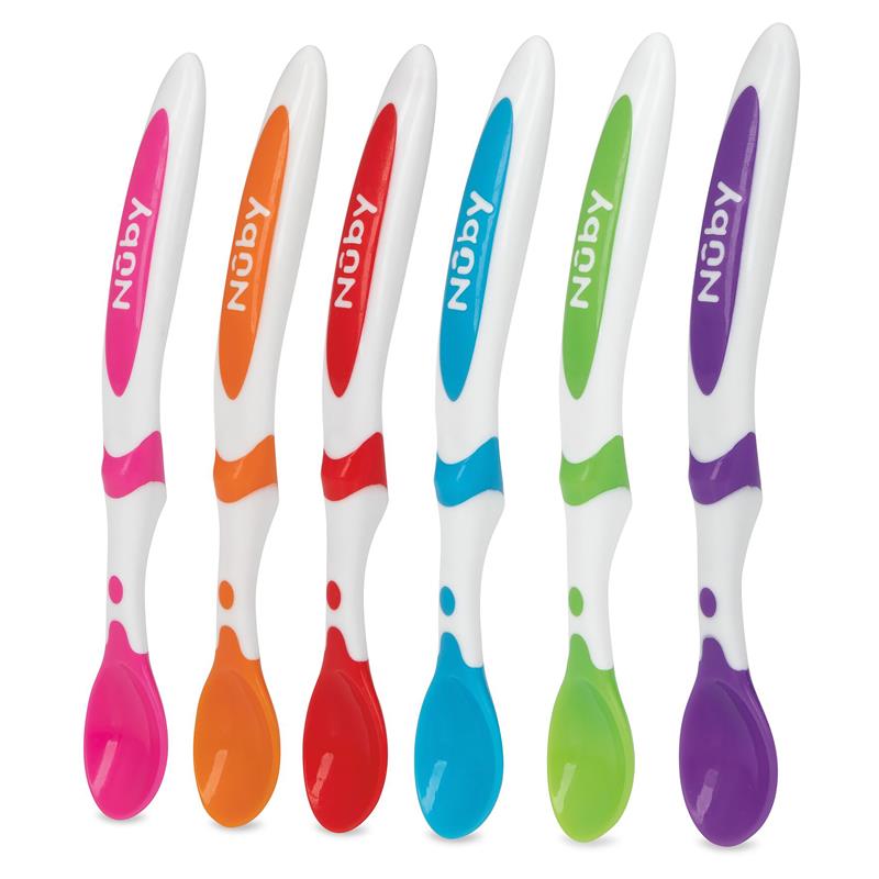 Nuby Weaning Spoons 6 Pack