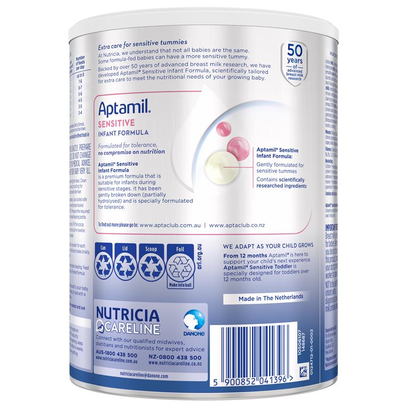 Aptamil Prosyneo Sensitive 0-12 months 900g
