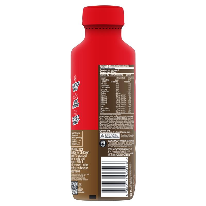 BSc RTD Protein Shake Chocolate 450ml