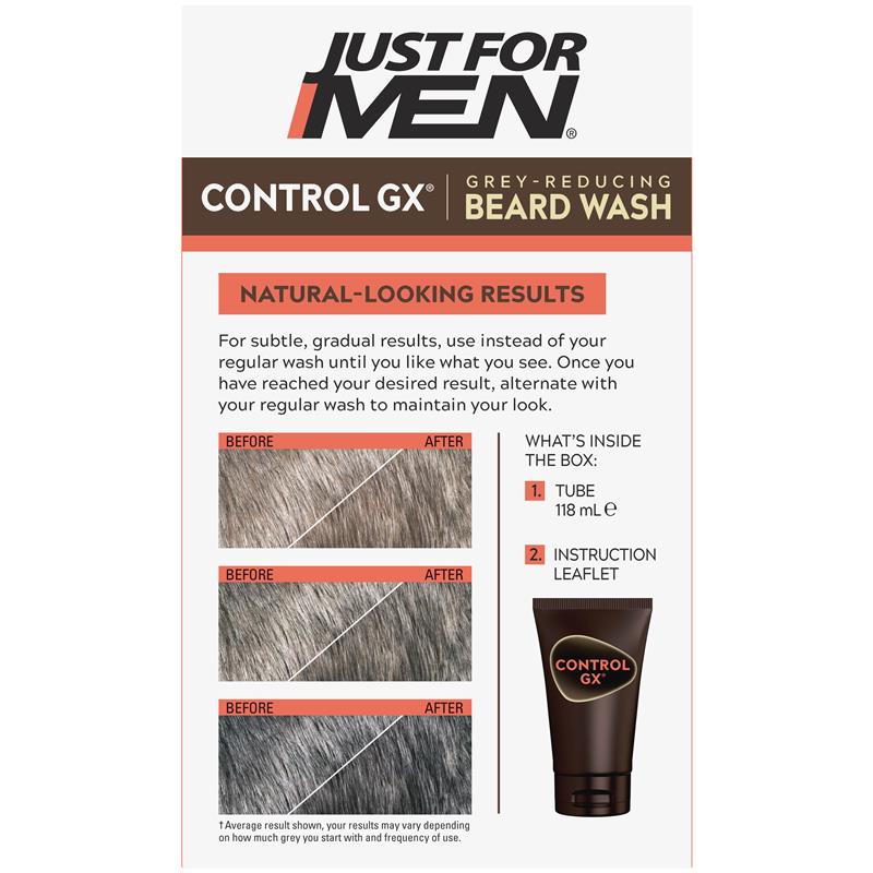 Just For Men Control GX Regular Beard Wash 118ml - GimmeNow