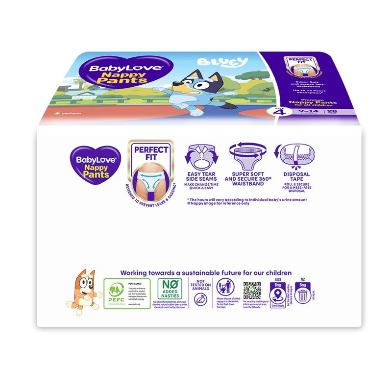 BabyLove Nappy Pants Size 4 (9-14kg) 28 Pack