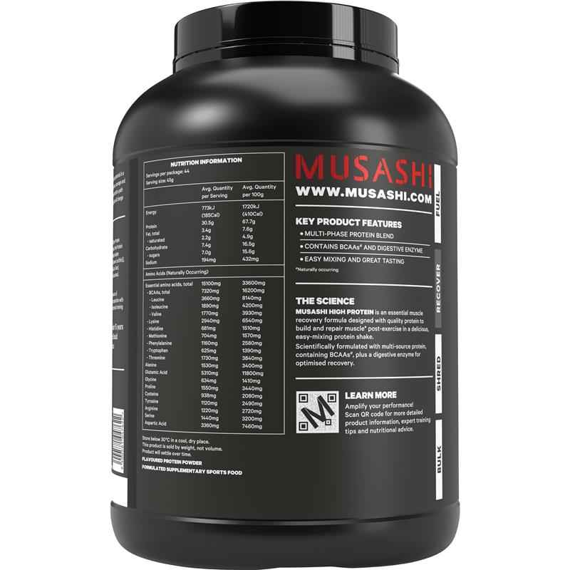 Musashi High Protein Vanilla 2kg