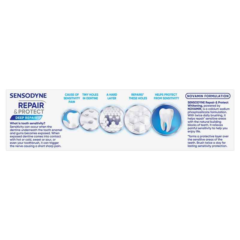 Sensodyne Sensitive Teeth Pain Repair & Protect Whitening Toothpaste 100g