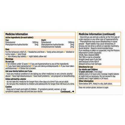 Codral PE Day & Night Tablets 48 Pack