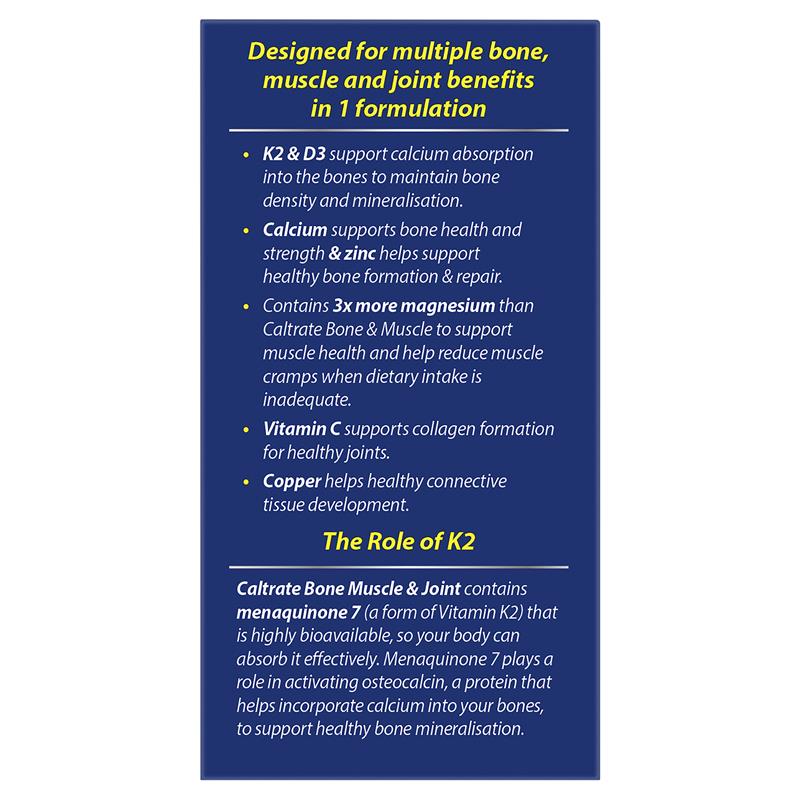Caltrate Bone Muscle Joint 60 Tablets