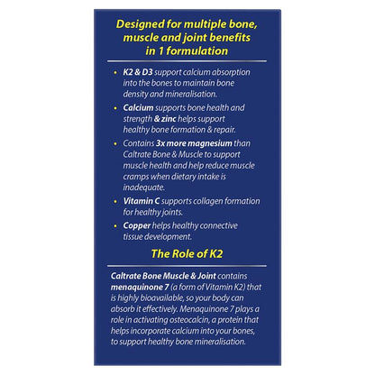Caltrate Bone Muscle Joint 60 Tablets