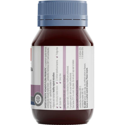 Swisse Ultibiotic Womens Flora Probiotic 30 Capsules
