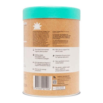 Amazonia RAW Protein Collagen Plus Vanilla Maple 750g