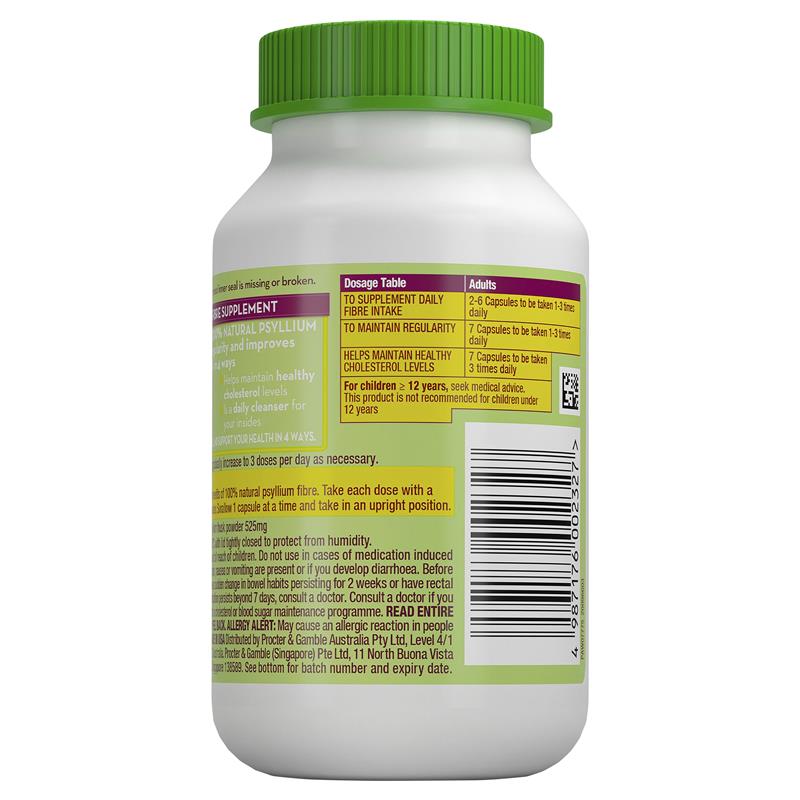 Metamucil Fibre Supplement FibreCaps 160 Capsules