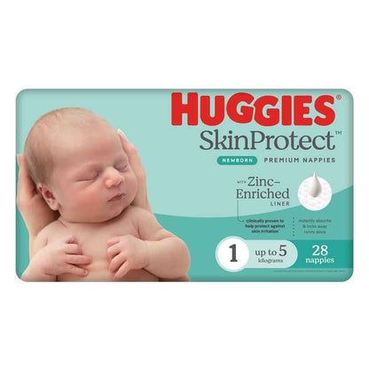 Huggies Convenience Pack Ultimate Size 1 Newborn 28 Pack
