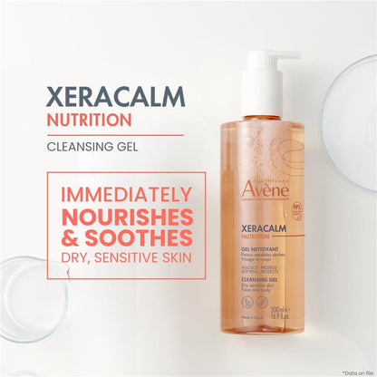 Avene Xeracalm Nutrition Cleansing Gel 500ml