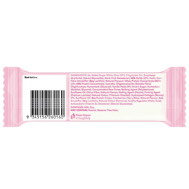Bondi Protein Collagen Protein Bar Strawberries & Cream 60g