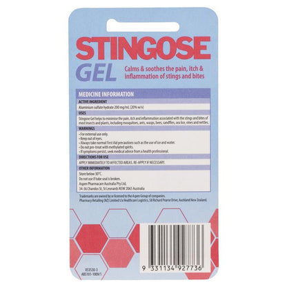 Stingose Gel Blister 25g