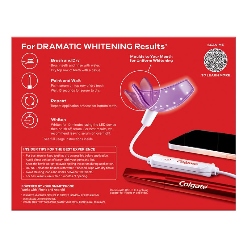 Colgate Optic White LED Flex Light Teeth Whitening Device