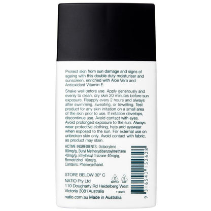 Natio Mens Plus Age Protect Face Lotion SPF 50+ 60ml