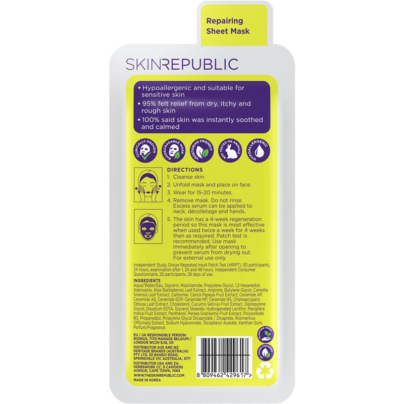Skin Republic Ceramide Sheet Mask