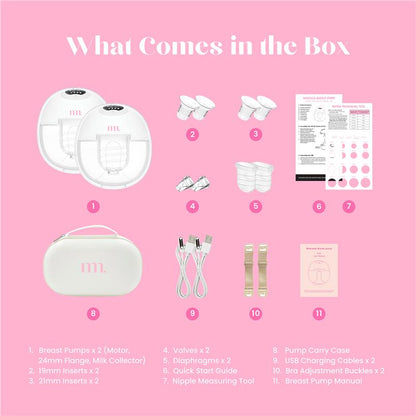 The Midwife Mumma Double Breast Pump Handsfree