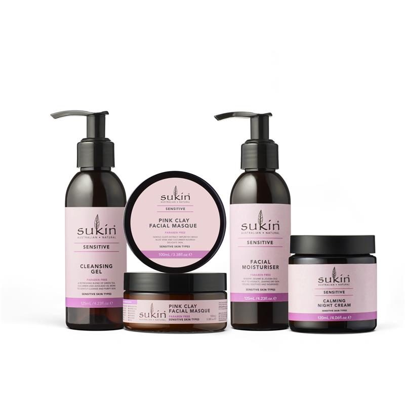 Sukin Pink Clay Facial Masque 100ml