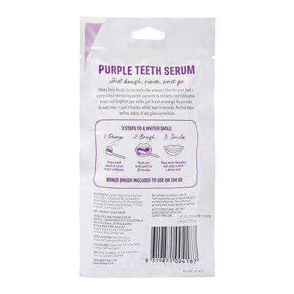 White Glo Purple Teeth Serum Express Glo