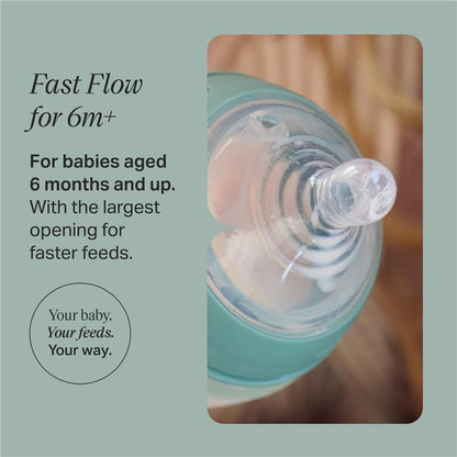 Tommee Tippee Natural Start Fast Flow Teats 2 Pack