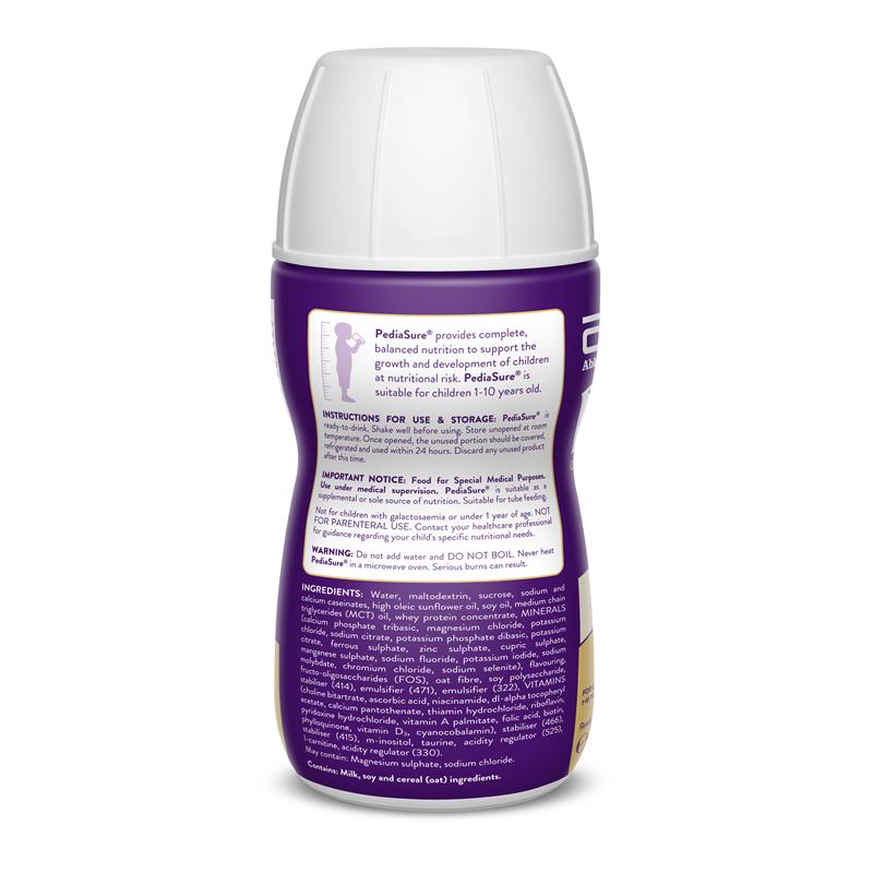 Pediasure Ready To Drink Vanilla Fibre 220ml