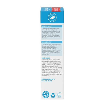 Dermal Therapy Sweat Control Roll On 60ml