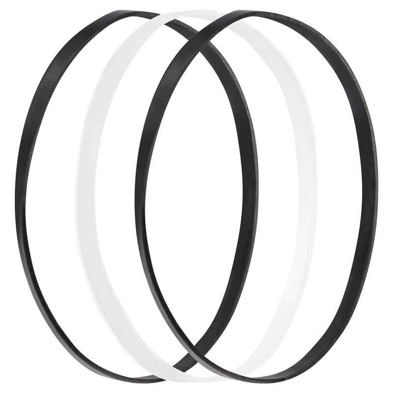 Lady Jayne Snagless Elastics, Black, Pk50