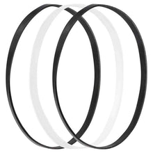 Lady Jayne Snagless Elastics, Black, Pk50