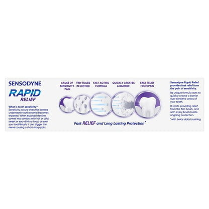 Sensodyne Sensitive Teeth Pain Rapid Relief Toothpaste 100g