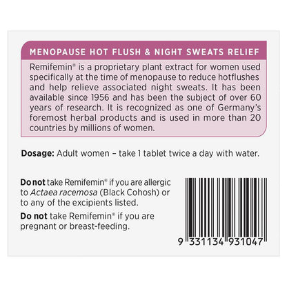 Remifemin 100 Tablets