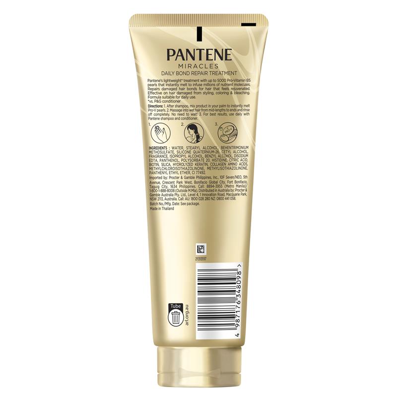 Pantene Miracles Daily Bond Repair Treatment 180ml