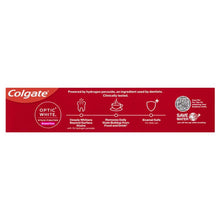 Colgate Toothpaste Optic White Stain Fighter Teeth Whitening Enamel Care 140g